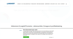 Desktop Screenshot of langhoff.dk